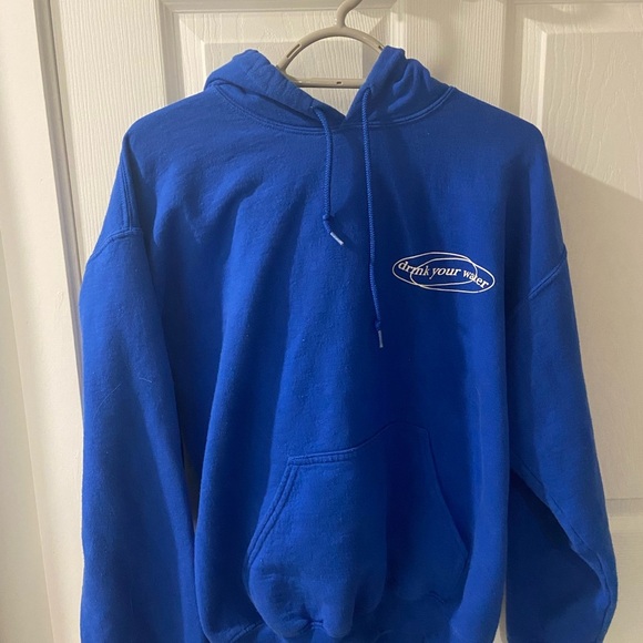 Blue Hoodie Size Medium - Picture 2 of 3